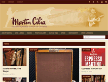 Tablet Screenshot of martincilia.com